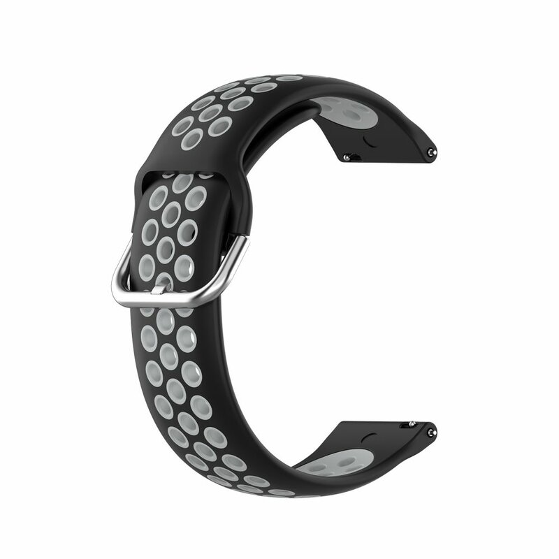 Curea Samsung Galaxy Watch 3 45mm Tech-Protect Softband - Black/Gray