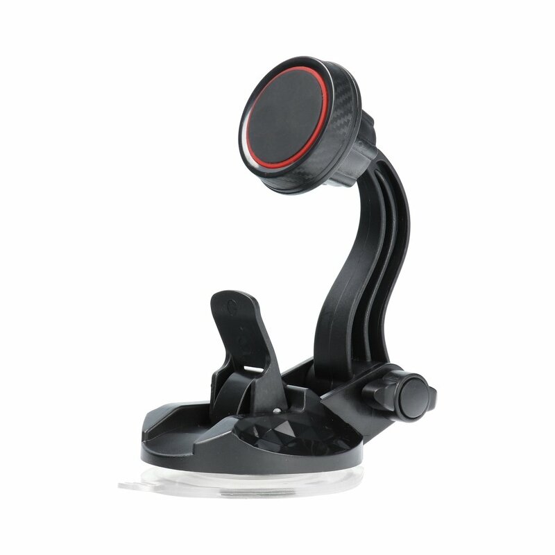 Suport Auto Magnetic Universal Pentru Telefon Cu Ventuza - Negru
