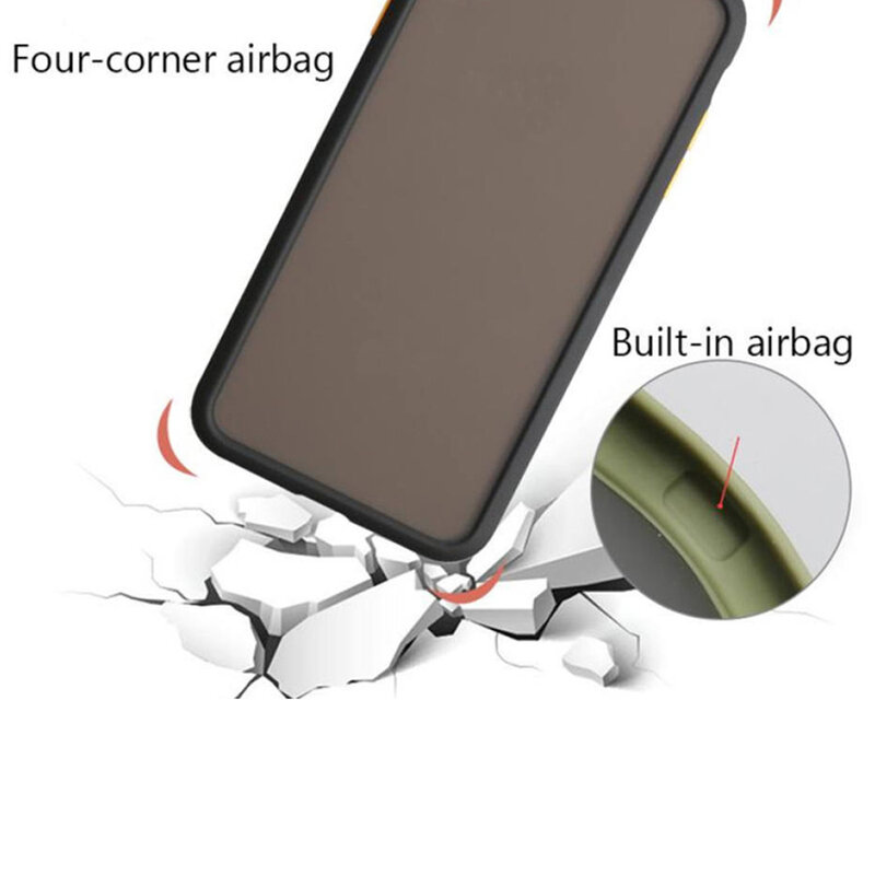 Husa iPhone 12 mini Mobster Chroma Cu Butoane Si Margini Colorate - Verde Inchis