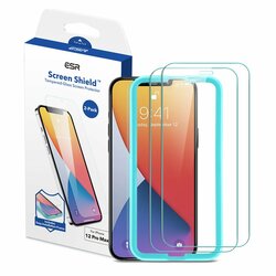[Pachet 2x] Folie Sticla iPhone 12 Pro Max ESR Screen Shield - Clear