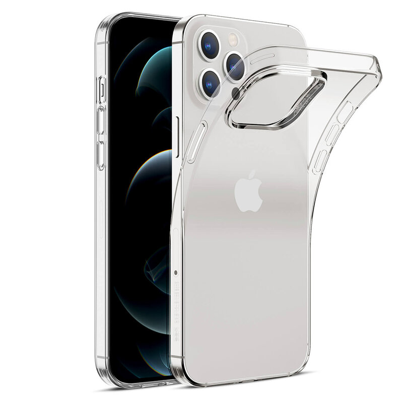 Husa iPhone 12 Pro Max ESR Project Zero Din Poliuretan Transparent - Clear