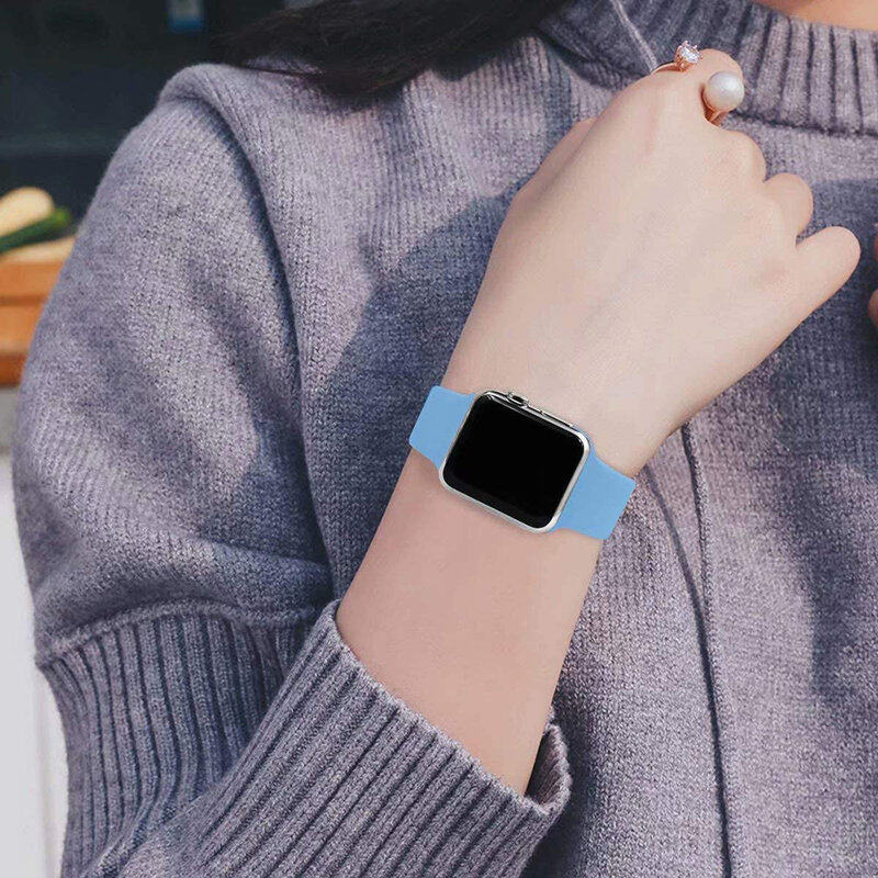 Curea Apple Watch 5 40mm Tech-Protect Smoothband - Denim Blue