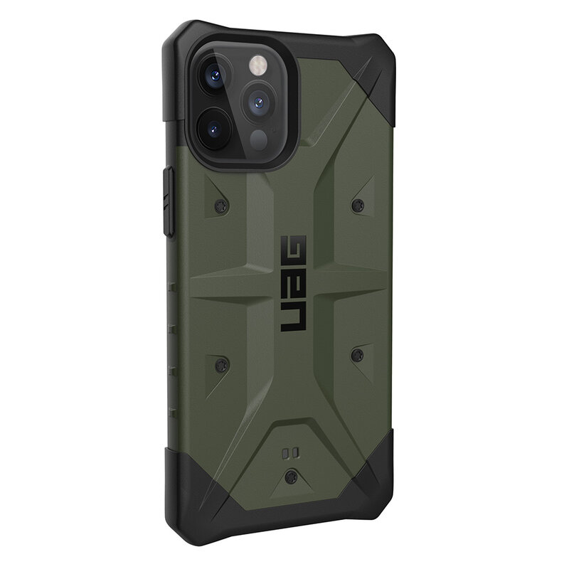 Husa iPhone 12 Pro Max antisoc UAG Pathfinder, verde