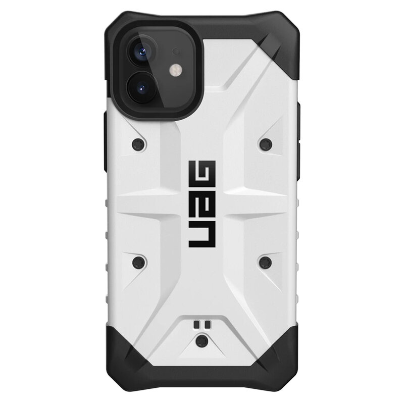Husa iPhone 12 antisoc UAG Pathfinder, alb