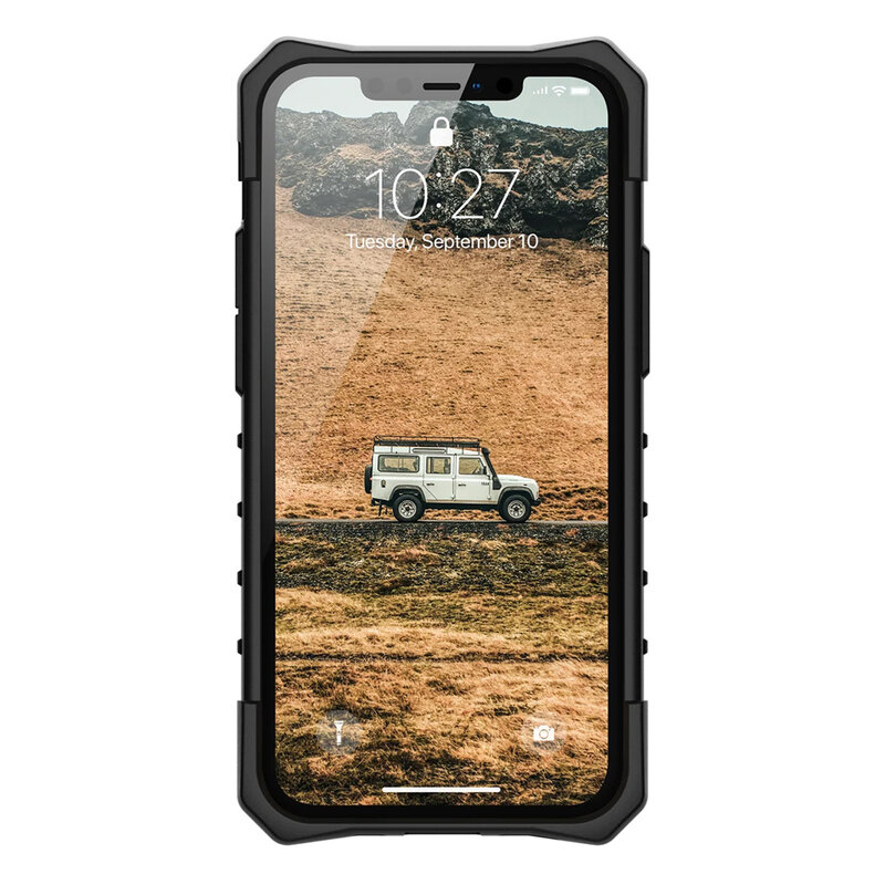 Husa iPhone 12 antisoc UAG Pathfinder, alb