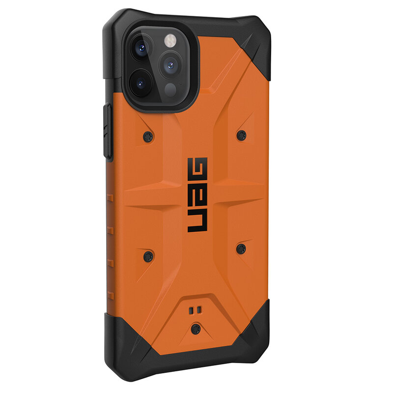 Husa iPhone 12 Pro antisoc UAG Pathfinder, portocaliu