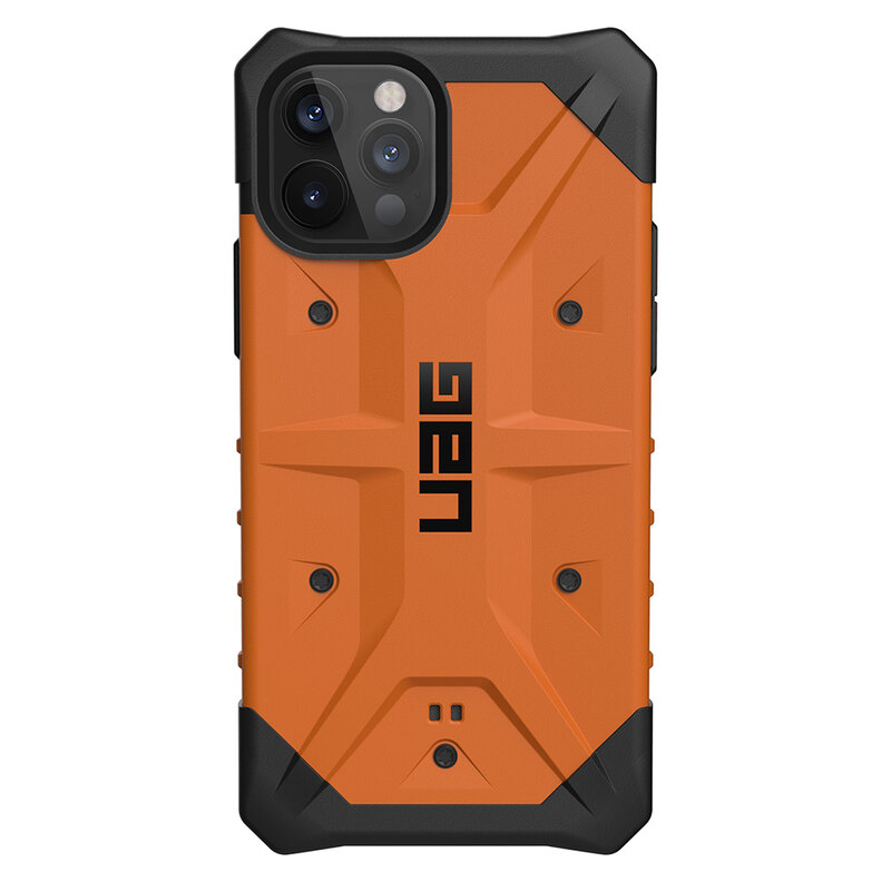Husa iPhone 12 Pro antisoc UAG Pathfinder, portocaliu