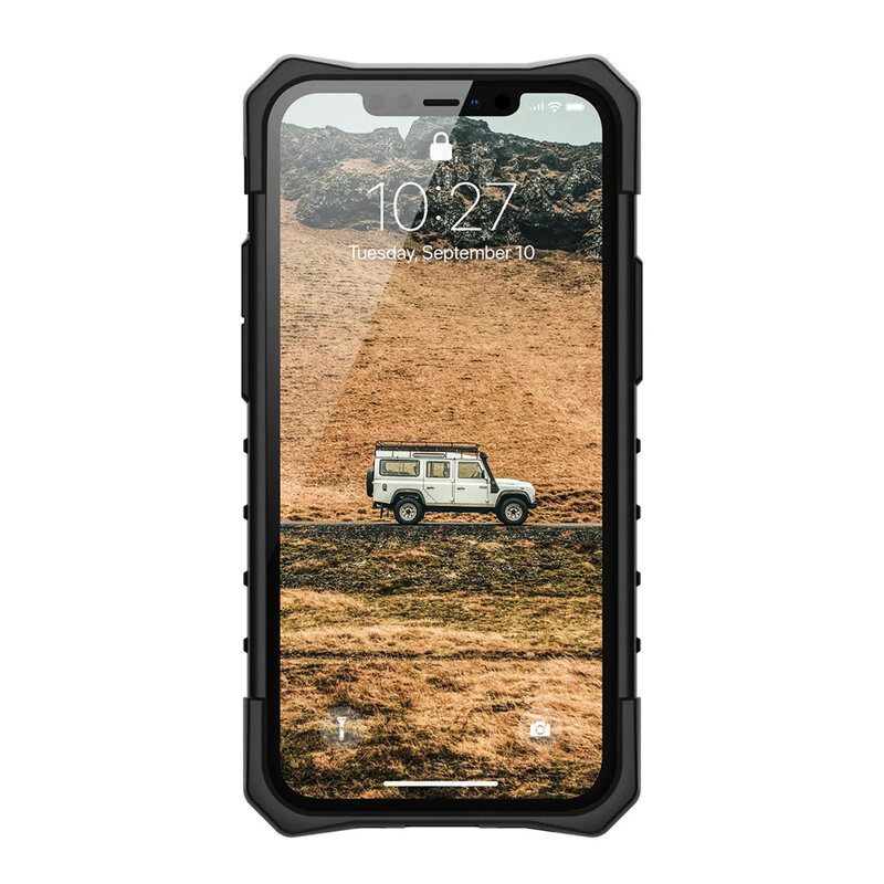 Husa iPhone 12 antisoc UAG Pathfinder, portocaliu