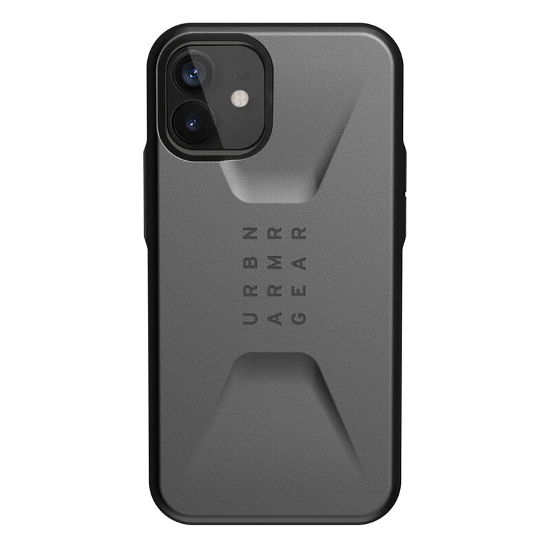 Husa iPhone 12 UAG Civilian Series - Argintiu