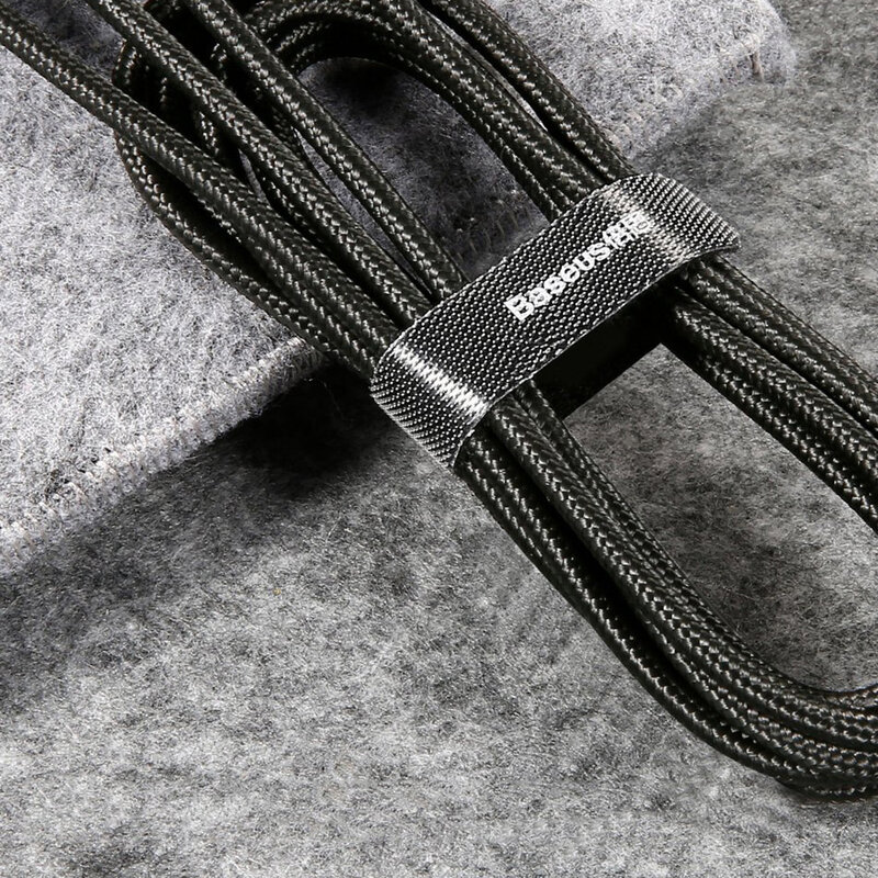 Cablu De Date Baseus 3in1 Micro-USB / Type-C / Lightning 3.5A 1.2m - CAMLT-PY01 - Negru 