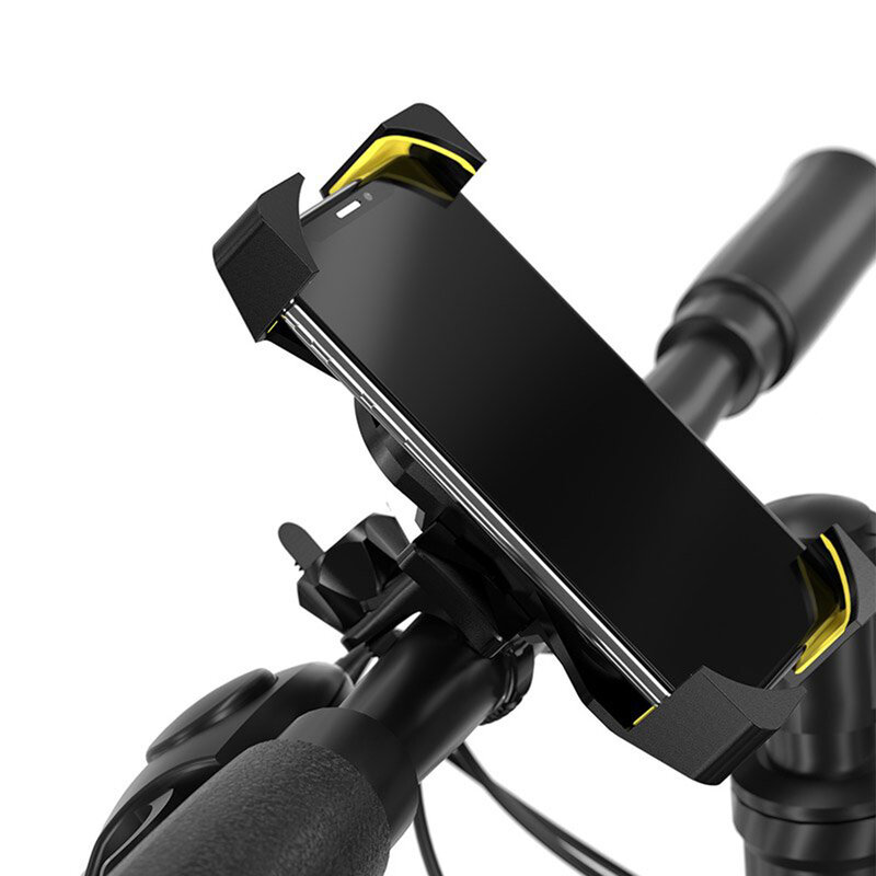 Suport Telefon Pentru Bicicleta Dudao F7H Universal Cu Prindere Pe Ghidon - Negru