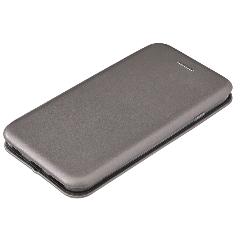 Husa iPhone 6, 6S Flip Magnet Book Type - Gri