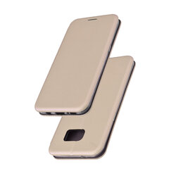 Husa Samsung Galaxy S7 Edge Flip Magnet Book Type - Auriu
