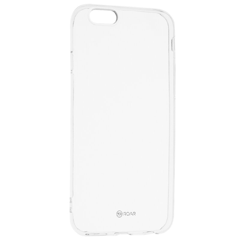 Husa iPhone 6 / 6S Roar Colorful Jelly Case - Transparent