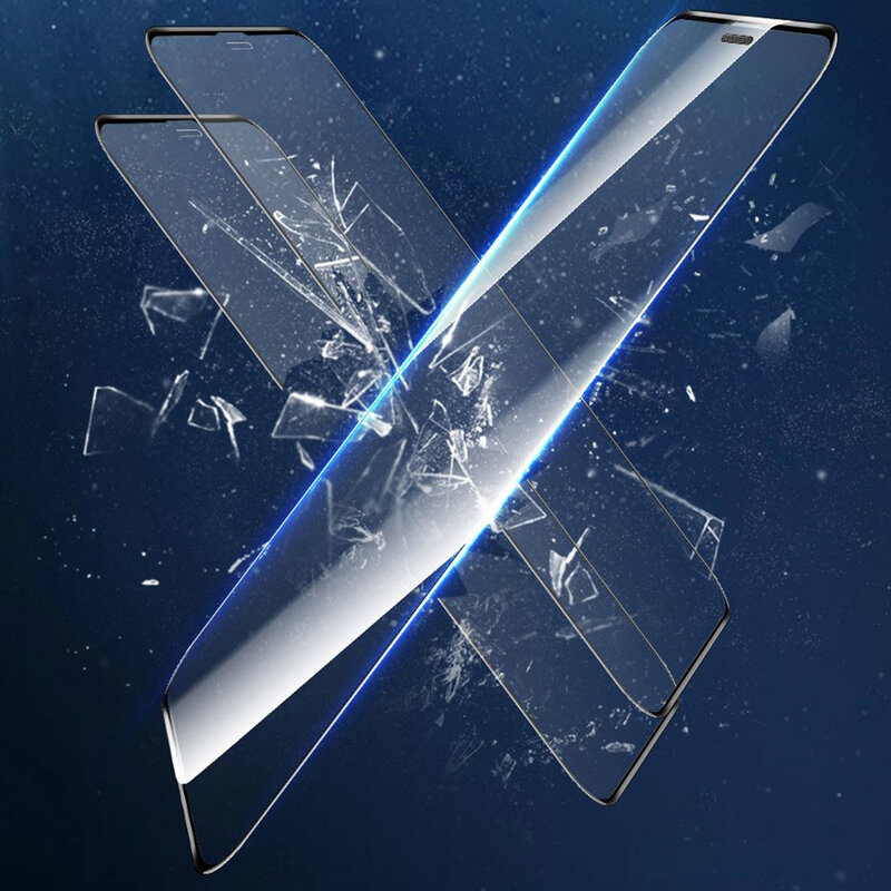 [Pachet 2x] Folie Sticla iPhone XS Max Baseus Anti-Bluelight Speaker Dust Protector - SGAPIPH65-WE01 - Negru