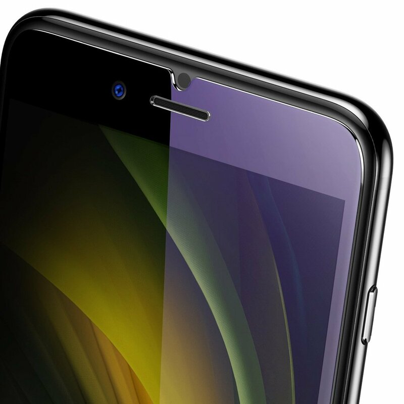 [Pachet 2x] Folie Sticla iPhone 8 Baseus Light Thin Anti-Bluelight - SGAPIPHSE-LB02 - Clear