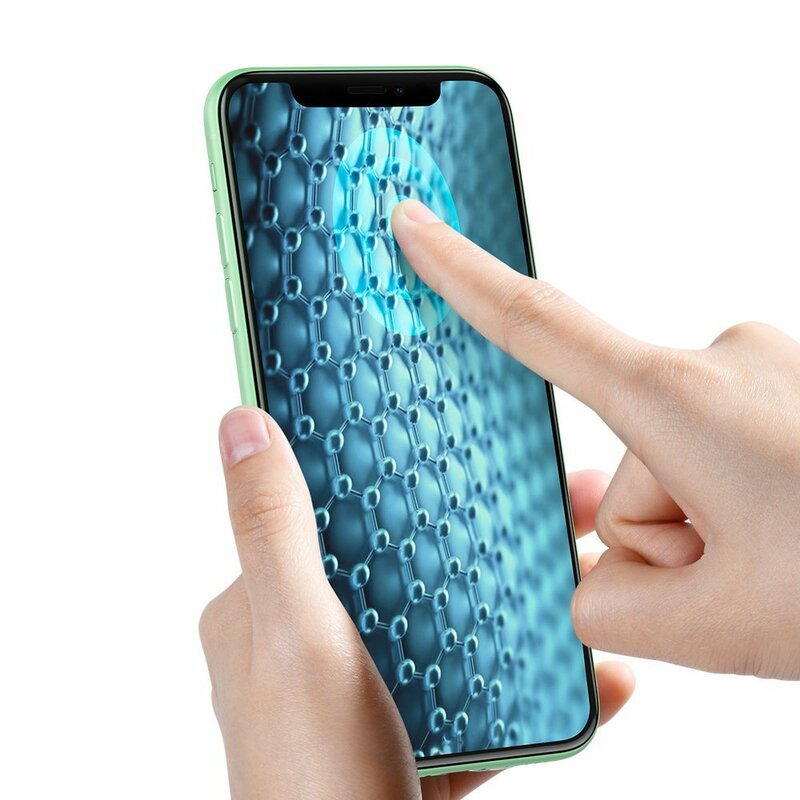 Folie Sticla iPhone 11 Baseus Privacy - SGAPIPH61S-HC01 - Negru