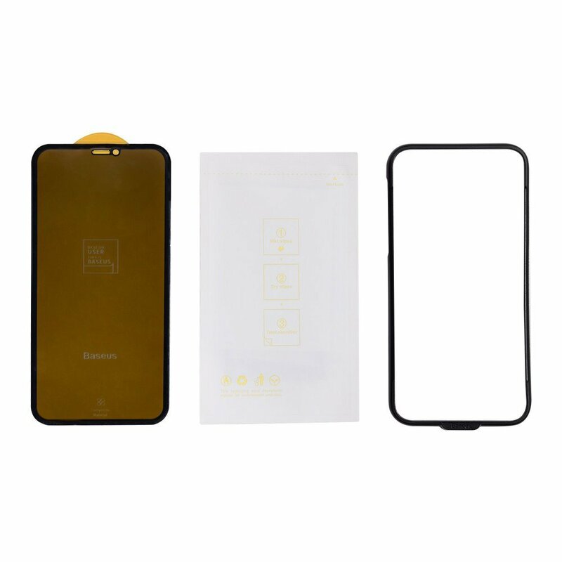 Folie Sticla iPhone 11 Baseus Privacy - SGAPIPH61S-HC01 - Negru