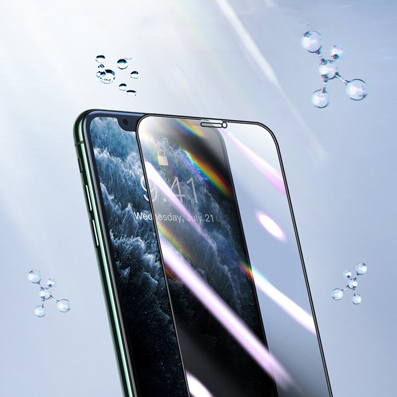 Folie Sticla iPhone 11 Baseus Privacy - SGAPIPH61S-HC01 - Negru