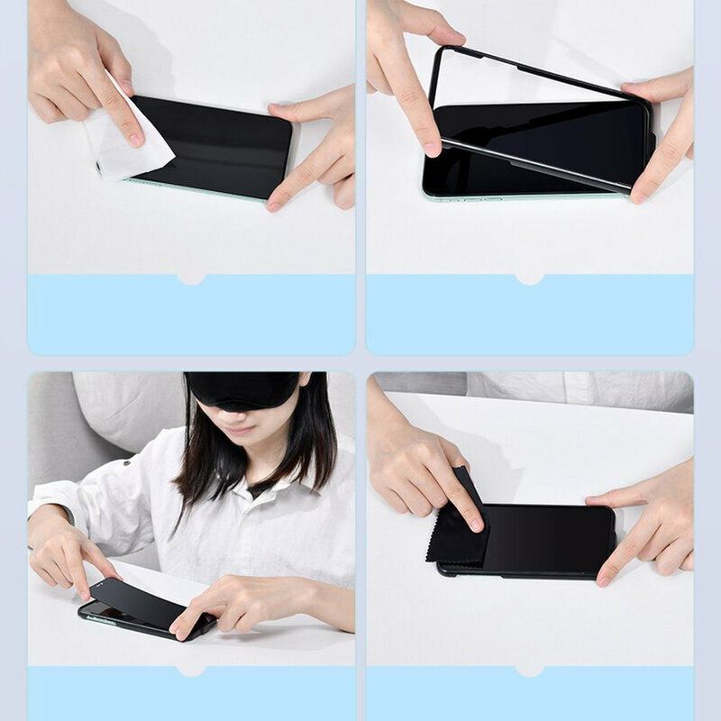 Folie Sticla iPhone XS Baseus Privacy - SGAPIPH58S-HC01 - Negru