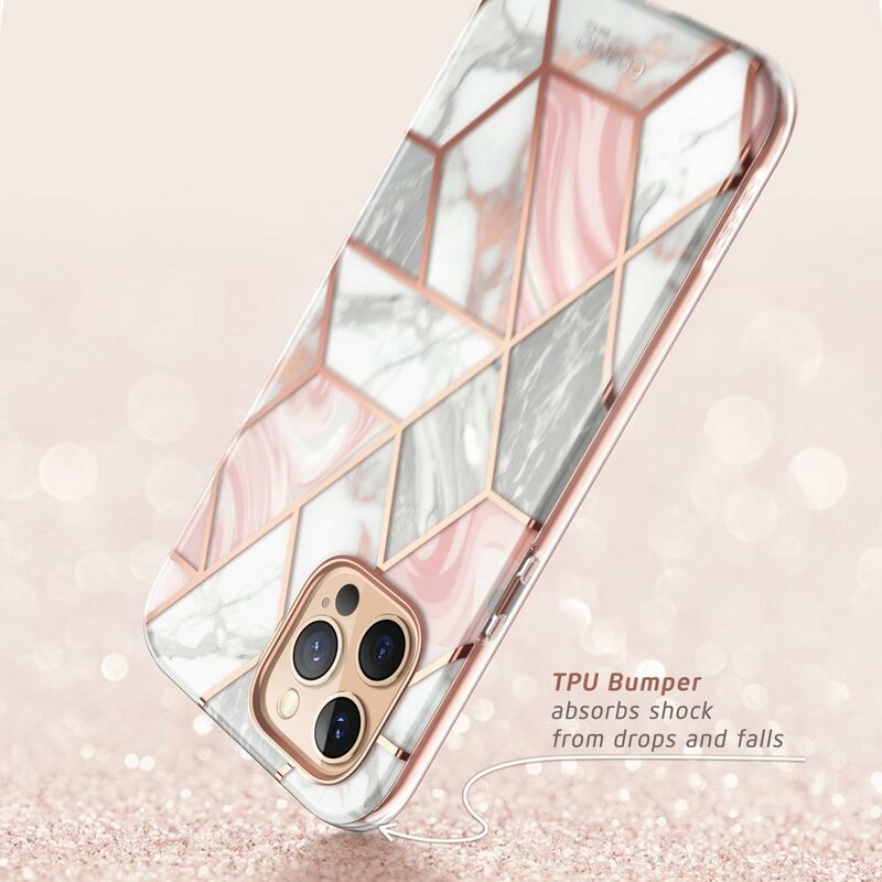 Husa iPhone 12 Pro Max I-Blason Cosmo, roz
