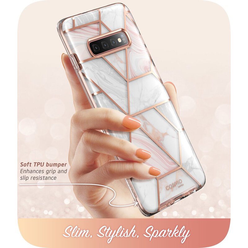Husa Samsung Galaxy S10 Plus I-Blason Cosmo, roz
