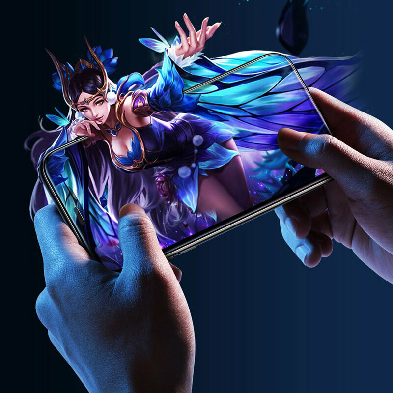 [Pachet 2x] Folie Sticla iPhone 11Pro Baseus Speaker Dust Protector - SGAPIPH58-WD01 - Negru