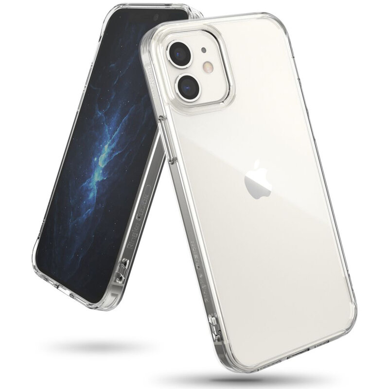 Husa iPhone 12 mini Ringke Fusion, transparenta