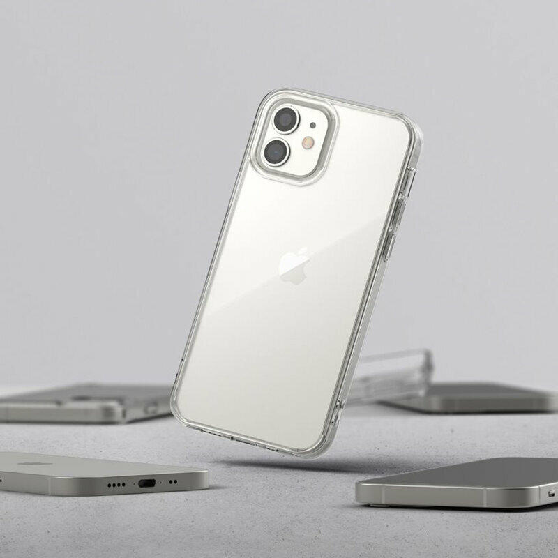 Husa iPhone 12 Ringke Fusion, transparenta