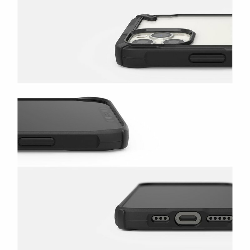 Husa iPhone 12 Pro Max Ringke Fusion X - Black