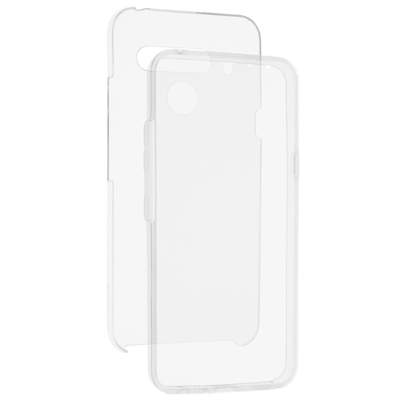 Husa LG Q60 FullCover 360 - Transparent