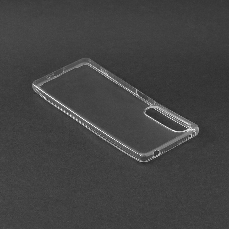 Husa Sony Xperia 1 II Techsuit Clear Silicone, transparenta