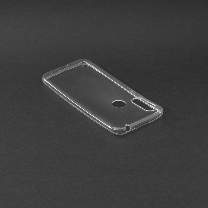 Husa Motorola Moto E6s 2020 Techsuit Clear Silicone, transparenta