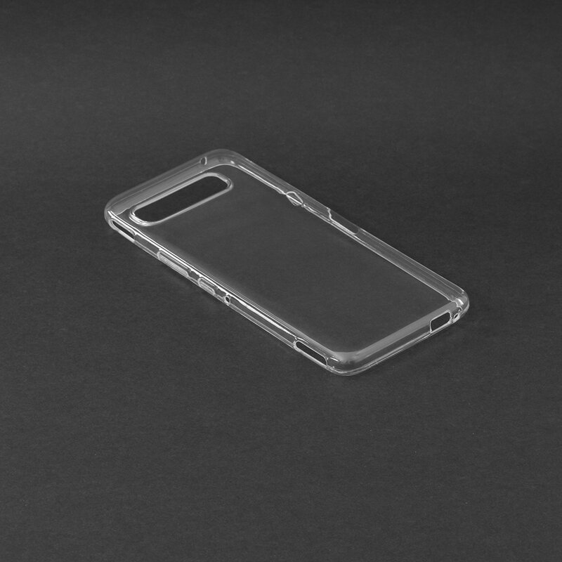 Husa Asus ROG Phone 3 Strix Techsuit Clear Silicone, transparenta