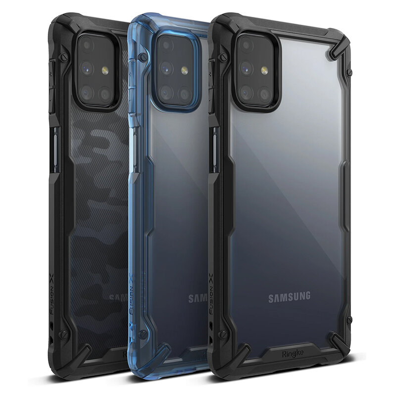 Husa Samsung Galaxy M31s Ringke Fusion X, space blue