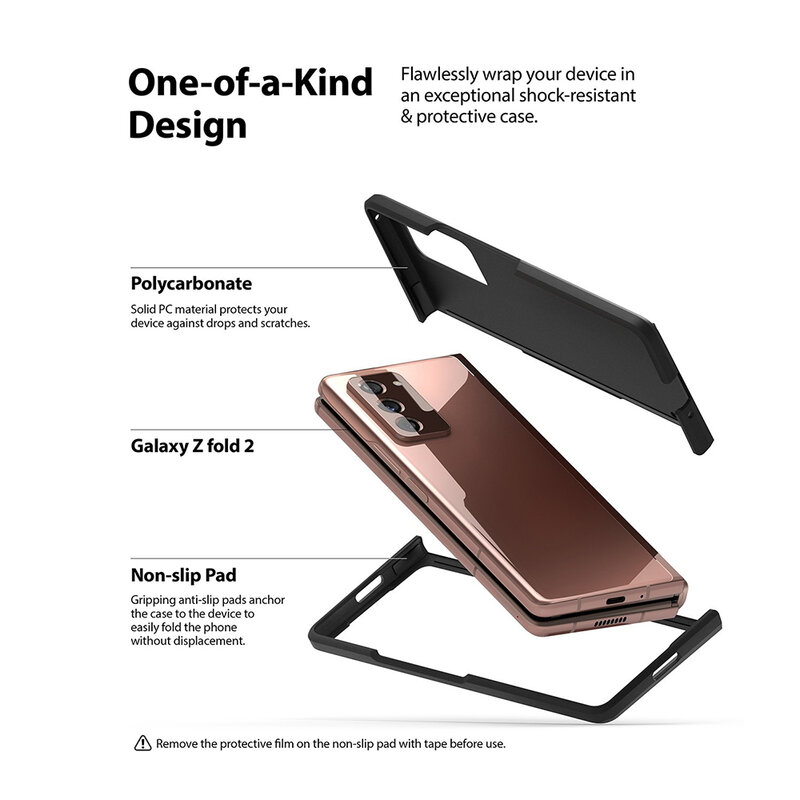 Husa Samsung Galaxy Z Fold2 5G Ringke Slim - Clear