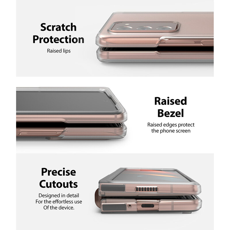 Husa Samsung Galaxy Z Fold2 5G Ringke Slim - Clear