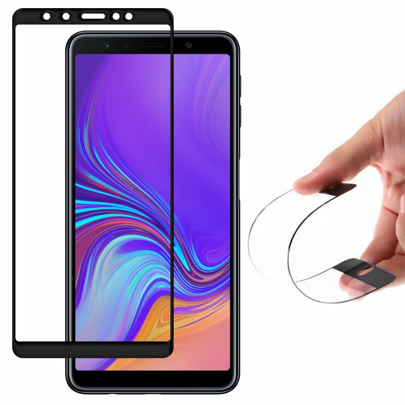 Folie iPhone 12 Pro Wozinsky Full Cover Nano - Negru