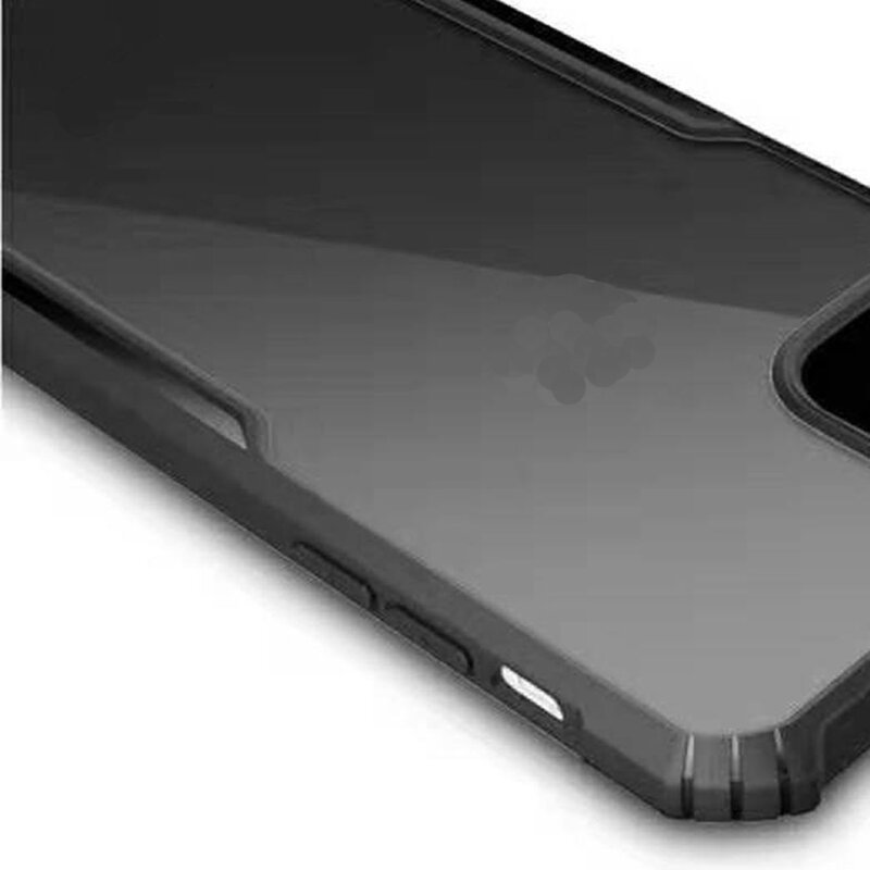 Husa iPhone 12 mini Blade Acrylic Transparenta - Albastru