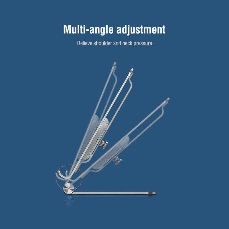 Suport Birou Nillkin Pentru Tableta Cu Incarcare Wireless 15W - Argintiu