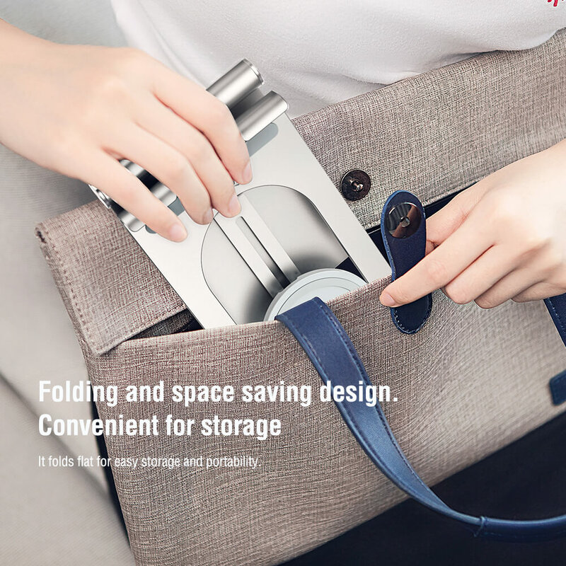 Suport Birou Nillkin Pentru Tableta Cu Incarcare Wireless 15W - Argintiu