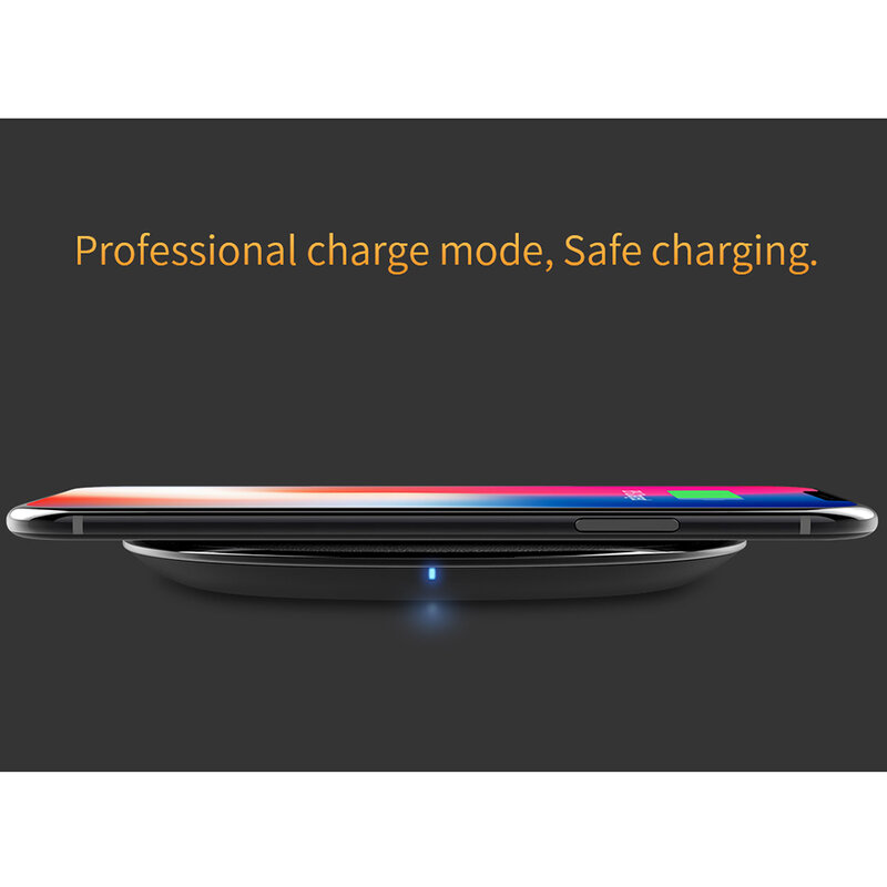 Incarcator Wireless Dual Nillkin Gemini MC031 Incarcare Rapida 10W - Negru