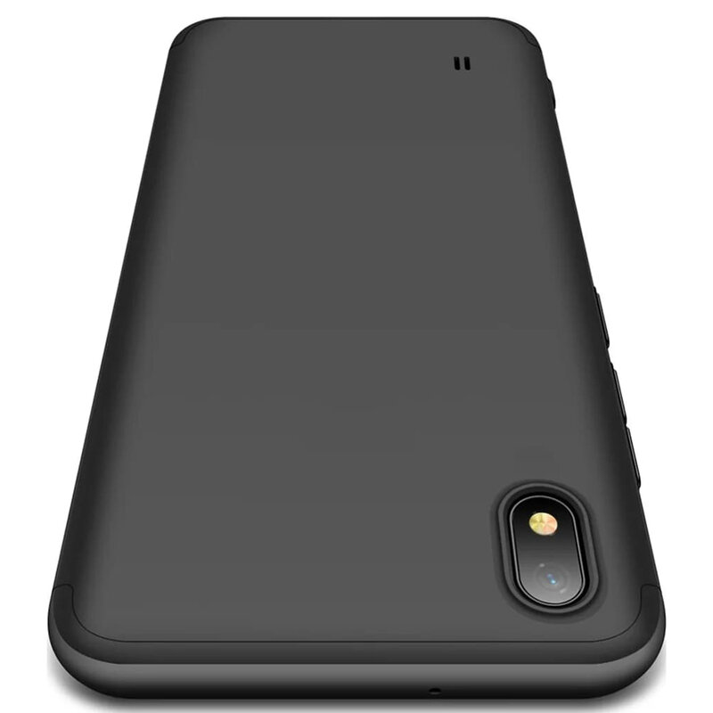 [Pachet 360°] Husa + Folie Samsung Galaxy A10 GKK Original - Negru
