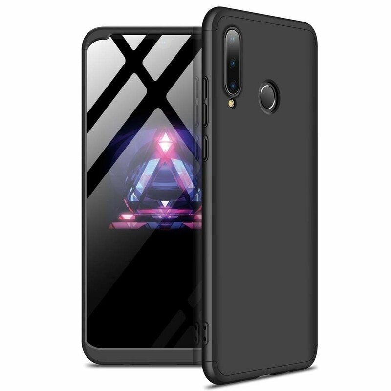 [Pachet 360°] Husa + Folie Huawei P40 Lite E GKK Original - Negru