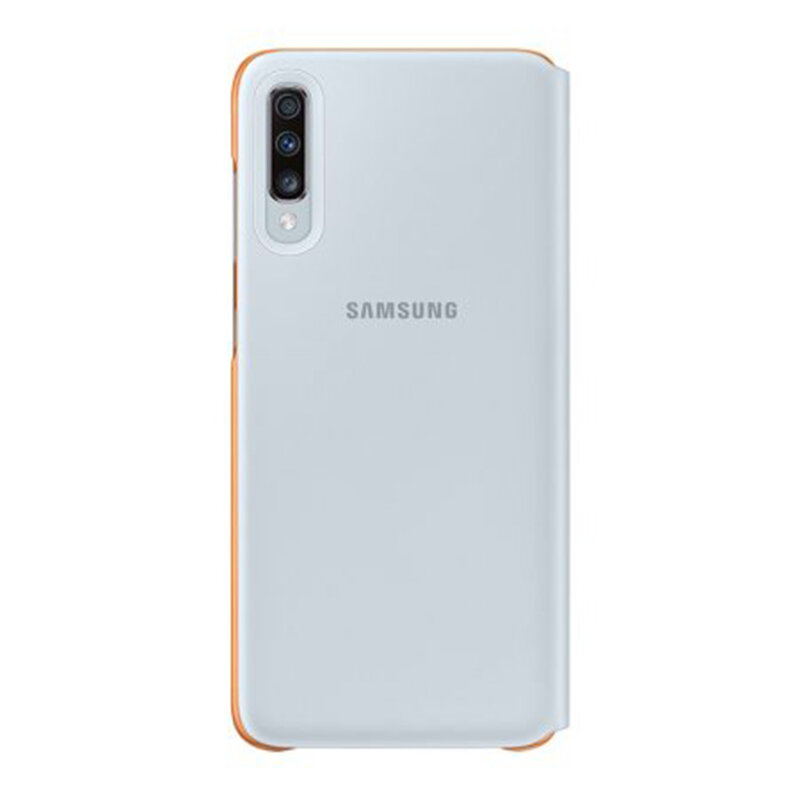 Husa Originala Samsung Galaxy A50s Wallet Cover - Alb