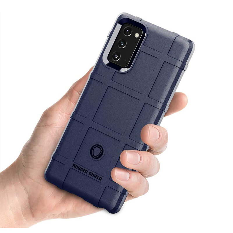 Husa Samsung Galaxy Note 20 5G Mobster Rugged Shield - Albastru