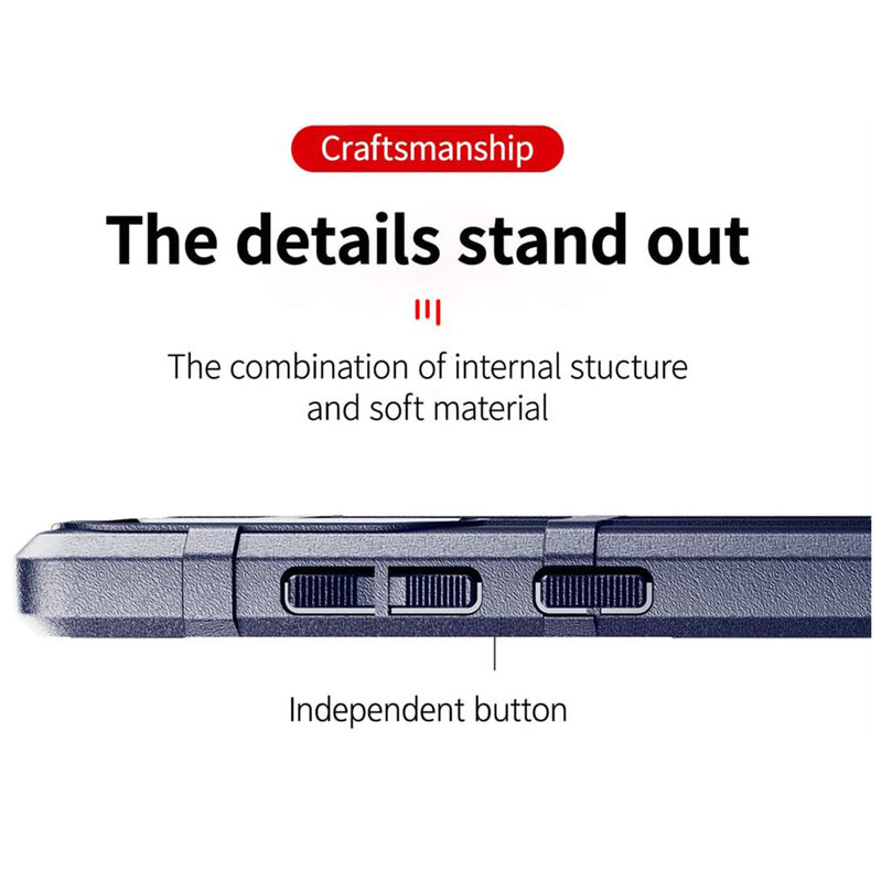 Husa Samsung Galaxy Note 20 5G Mobster Rugged Shield - Albastru