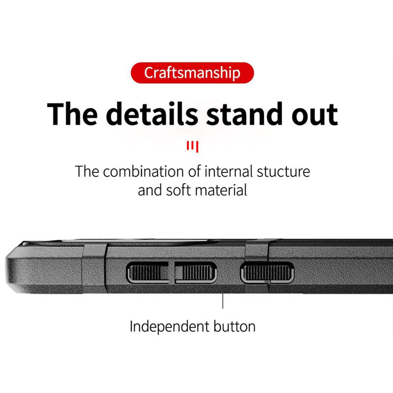 Husa Samsung Galaxy Note 20 Mobster Rugged Shield - Negru