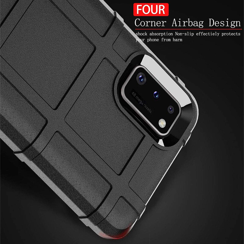 Husa Samsung Galaxy A41 Mobster Rugged Shield - Albastru