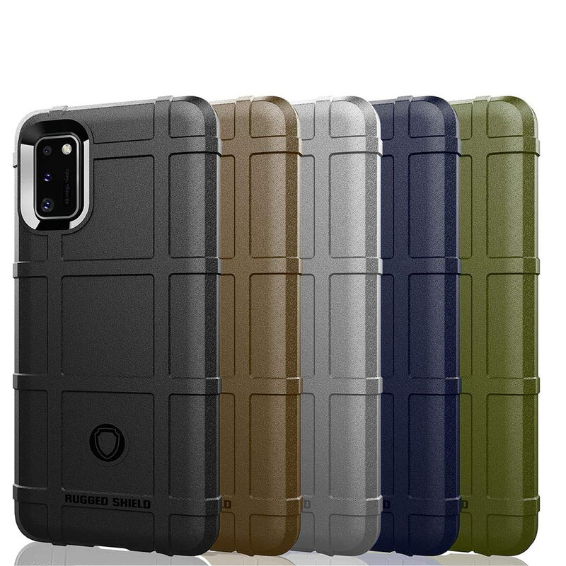 Husa Samsung Galaxy A41 Mobster Rugged Shield - Albastru
